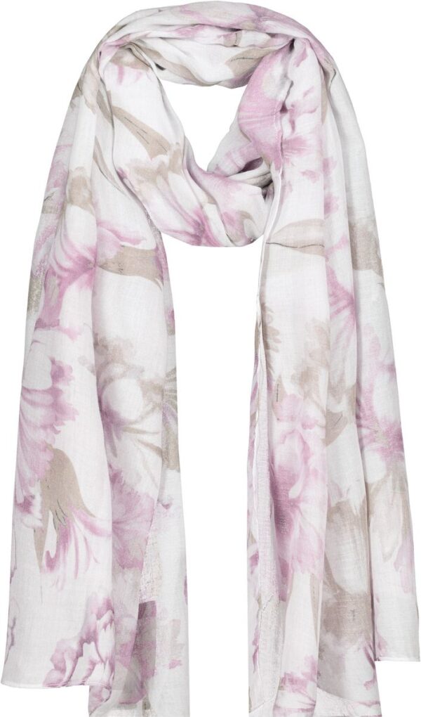 Schal - 419/lavender rose gemustert – Bild 6