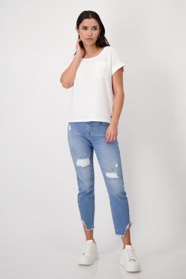 T-Shirt - 102/off-white – Bild 5