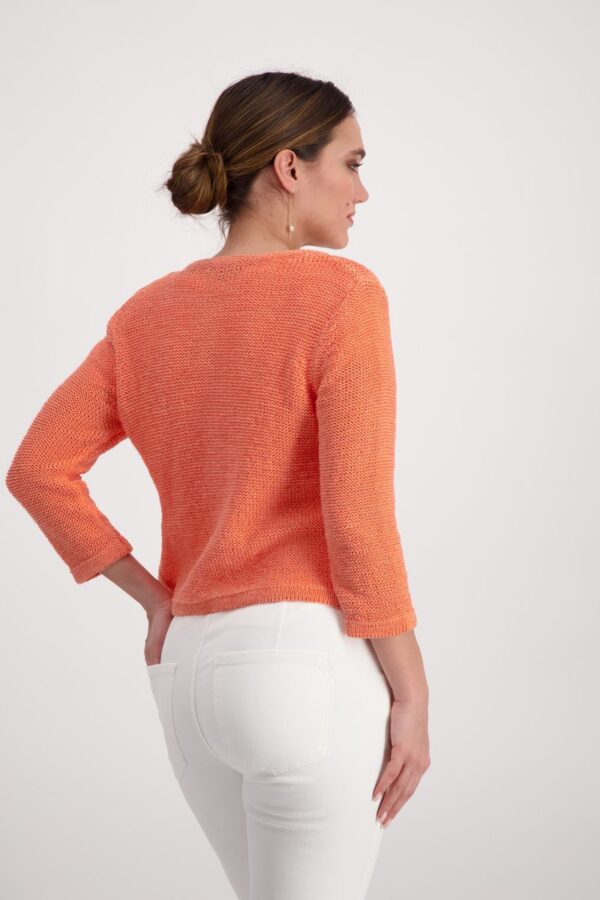 Strickjacke - 240/apricot – Bild 3