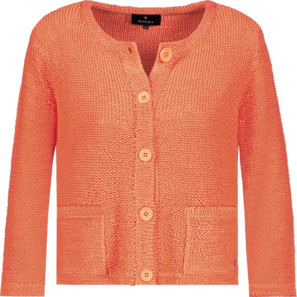 Strickjacke - 240/apricot – Bild 6