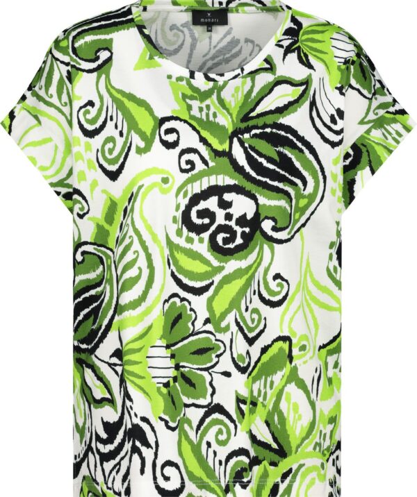 T-Shirt - 661/matcha gemustert – Bild 6
