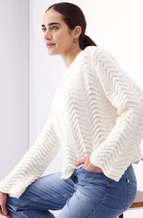 Pullover - 102/off-white – Bild 4