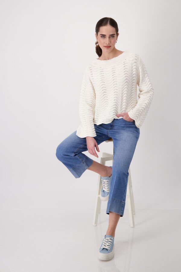 Pullover - 102/off-white – Bild 5