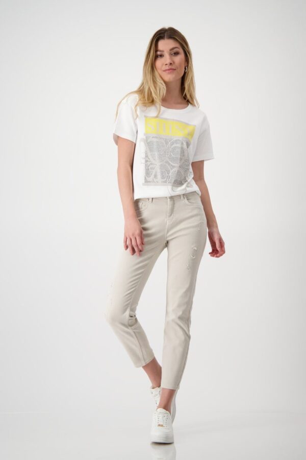 T-Shirt - 102/off-white – Bild 5
