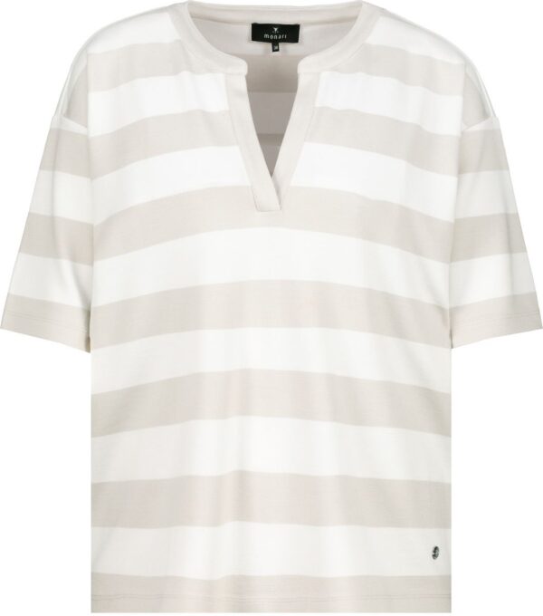 T-Shirt - 542/light sand Ringel – Bild 6