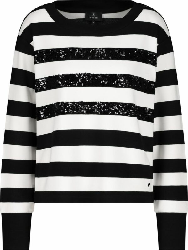 Pullover - 997/schwarz Ringel – Bild 6