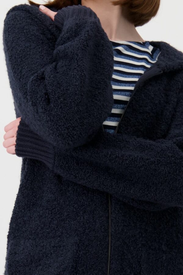 Strickjacke - 710/dark denim – Bild 4