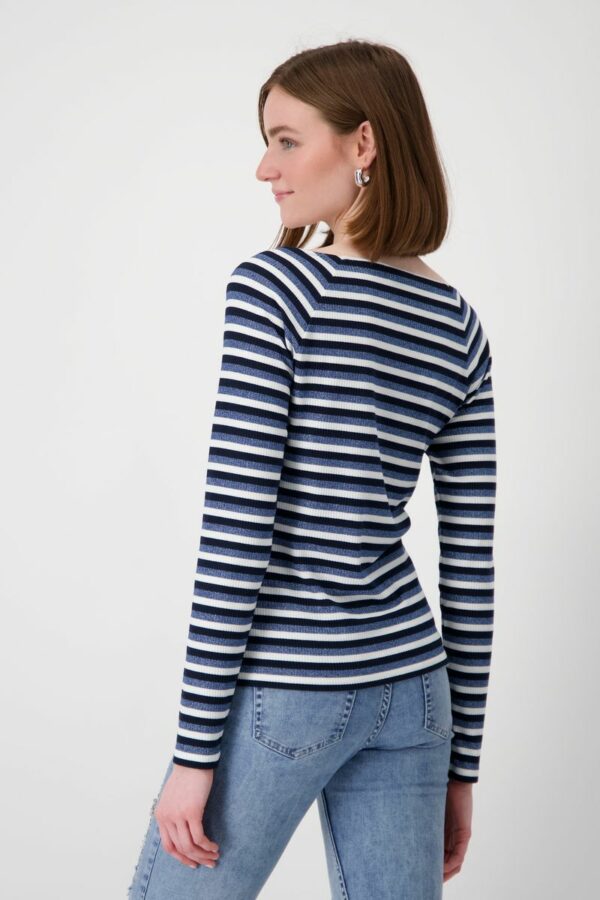 Pullover - 728/moonlight blue Ringel – Bild 2