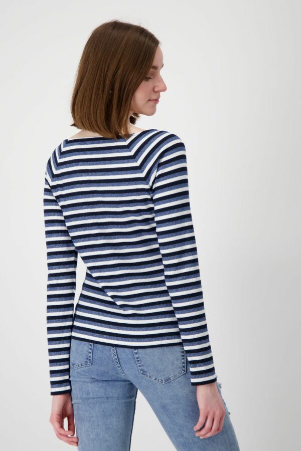 Pullover - 728/moonlight blue Ringel – Bild 3