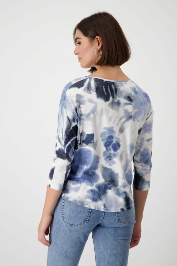 Pullover - 729/moonlight blue gemustert – Bild 3