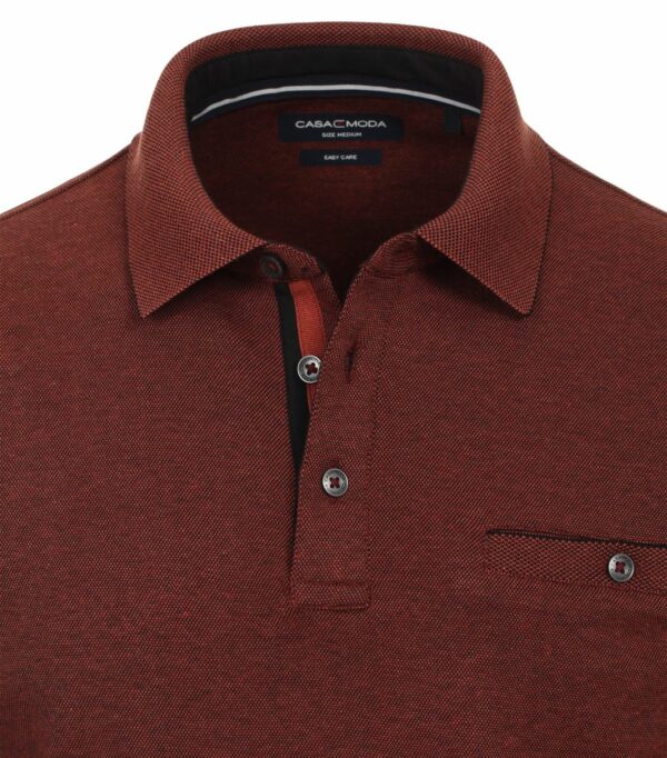 Polo-Shirt Langarm gestreift – Bild 3