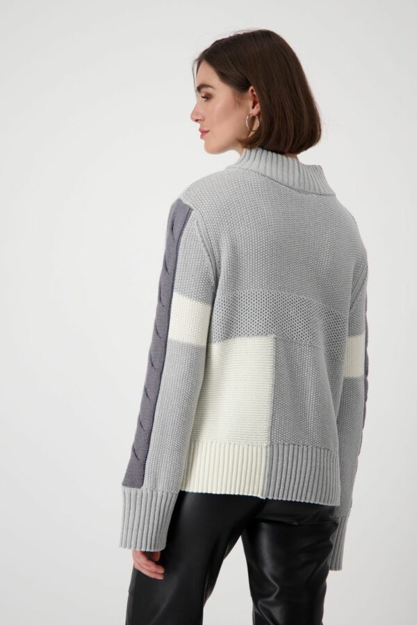 Pullover - 820/silver grey mélange – Bild 3