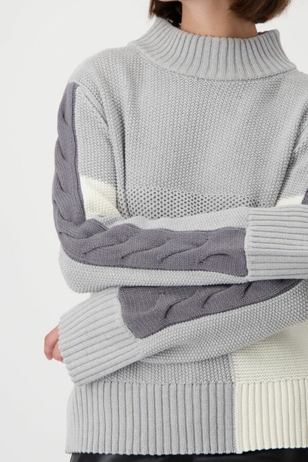 Pullover - 820/silver grey mélange – Bild 4
