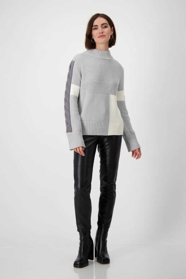 Pullover - 820/silver grey mélange – Bild 5