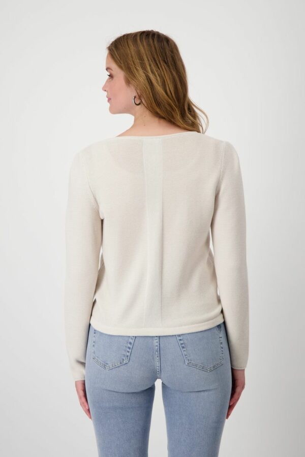 Strickjacke - 130/sandshell – Bild 3