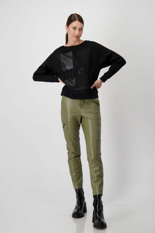 Sweatshirt - 999/schwarz – Bild 5