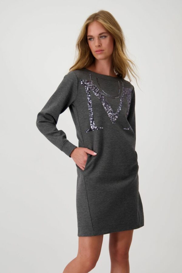 Kleid - 904/anthracite melange – Bild 2