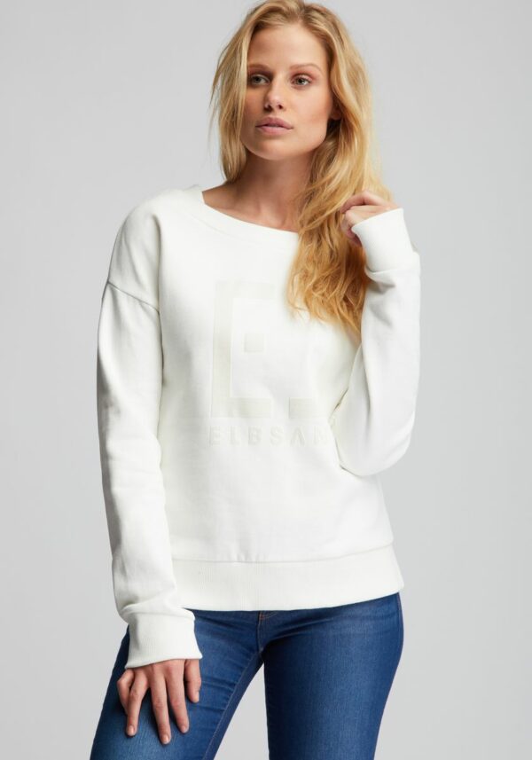 ESW_Finnia Sweatshirt loose fit - 166/cloud white – Bild 4