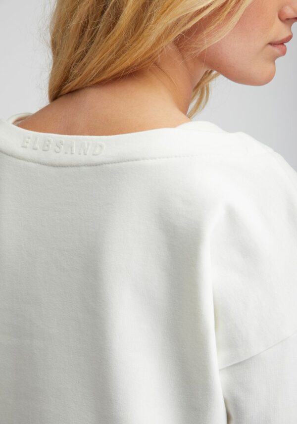 ESW_Finnia Sweatshirt loose fit - 166/cloud white – Bild 6