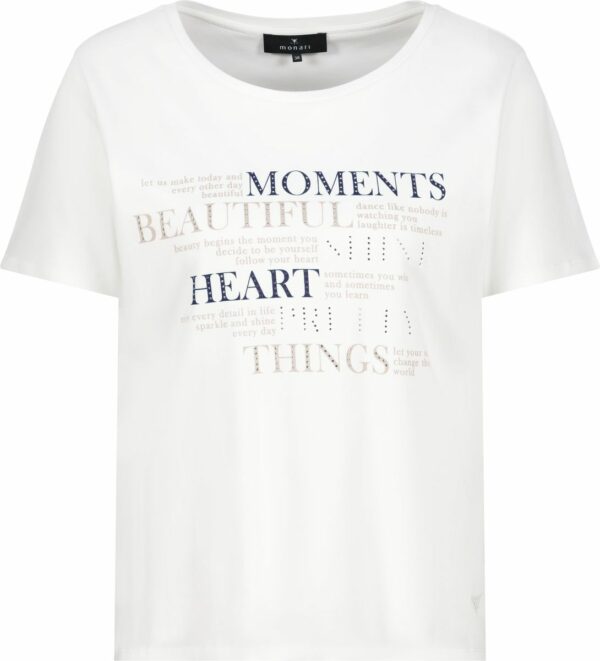 T-Shirt - 102/off-white – Bild 6