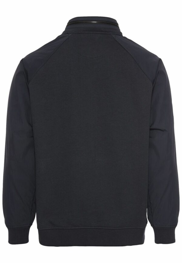 Sweatjacke mit einrollbarer Kapuze – Bild 2