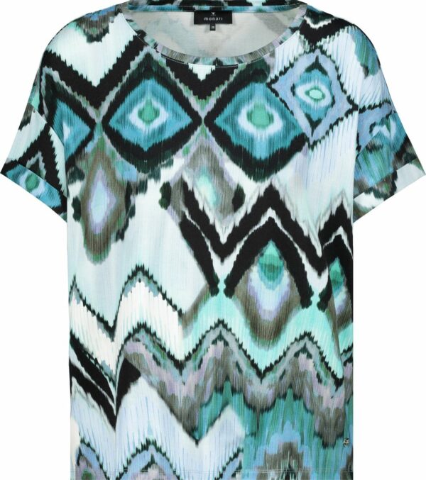 T-Shirt - 614/fresh mint gemustert – Bild 6