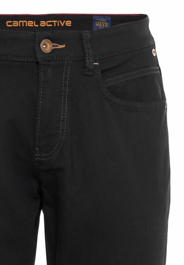 Regular Fit 5-Pocket Jeans Forever Black – Bild 3