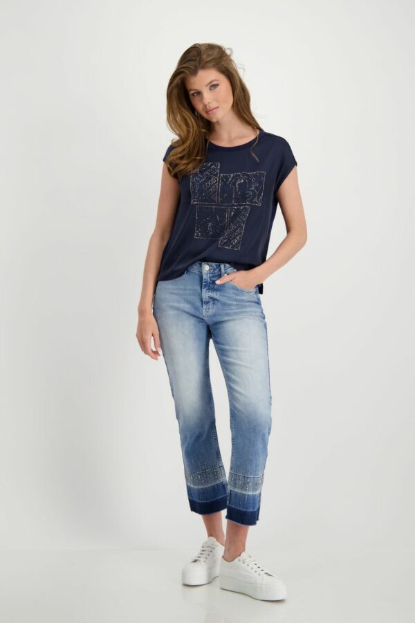 Bluse - 707/navy – Bild 5
