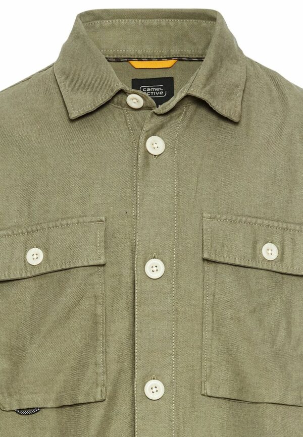 Overshirt aus Leinen-Baumwoll-Mix – Bild 3