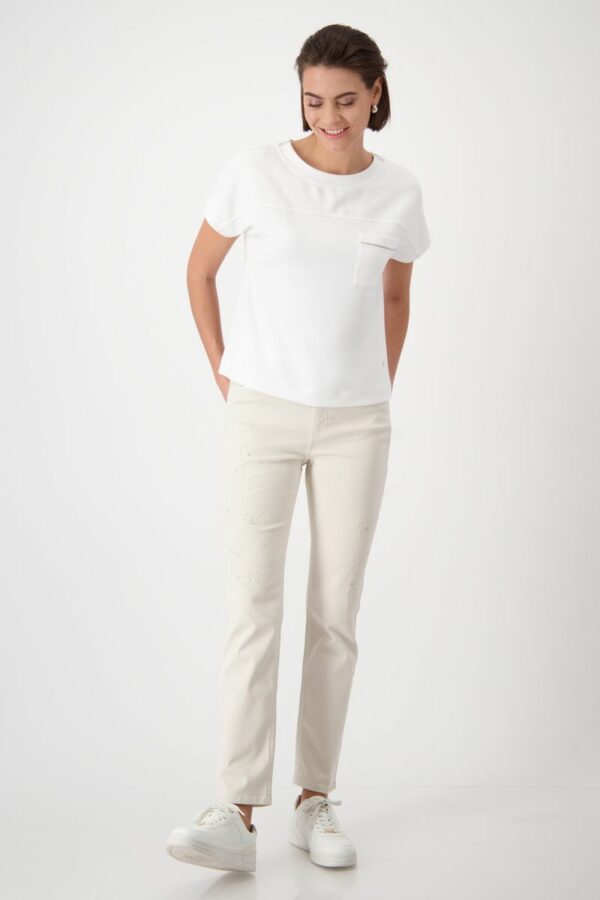 Sweatshirt - 105/cream – Bild 5