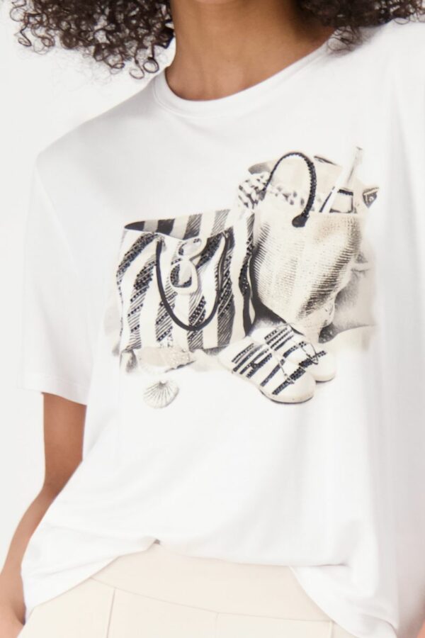 T-Shirt - 105/cream – Bild 4
